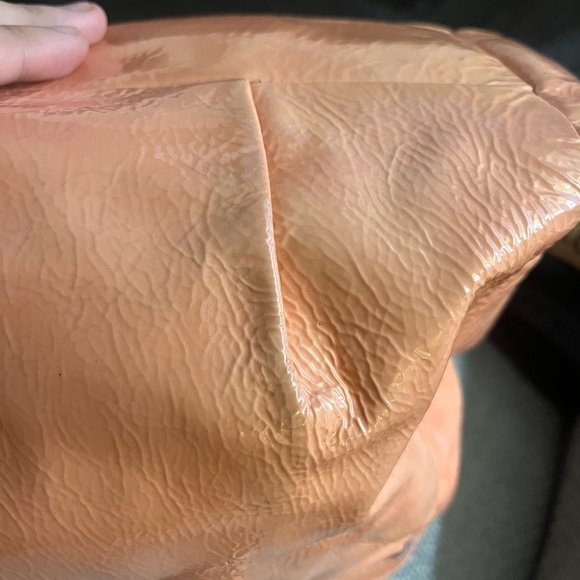 Coach Madison Peachy Patent Leather Satchel - Picture 5 of 11